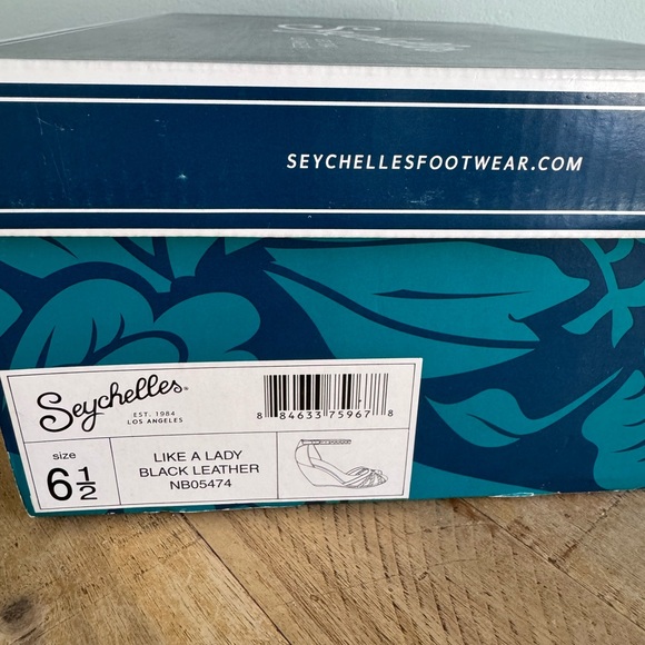 Seychelles Like a Lady black wedge - Picture 6 of 6